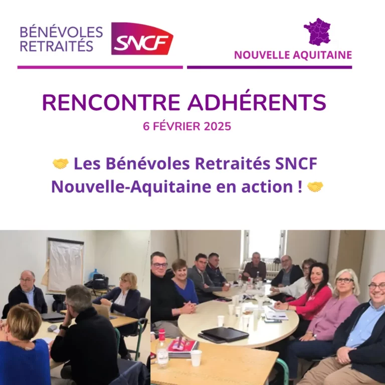 Rencontre adhérents Nouvelle Aquitaine