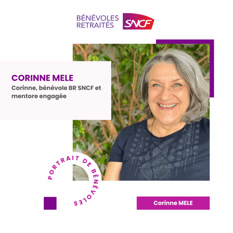 Corinne, bénévole BR SNCF et mentore engagée