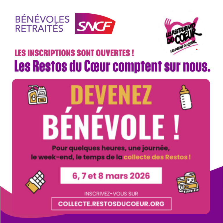 Appel à Bénévoles – Collecte Nationale des Restos du Cœur 2026